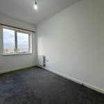 Empty room with carpet and window view