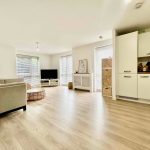 Modern open-plan living room and kitchen