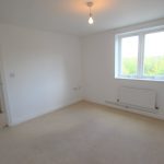 Bright empty room with window and radiator.