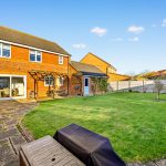 Brick house with spacious garden and patio