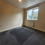 Empty room with carpet and window view