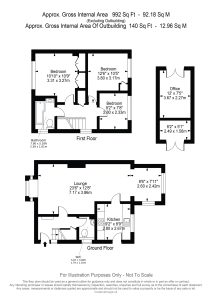 Two-storey house floor plan with room dimensions.