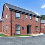 New brick house for sale on quiet street.