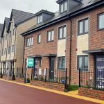 Modern terraced houses available to let.