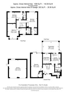 House floor plan with measurements and room labels.
