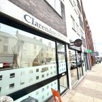 Clarendon House storefront on city street