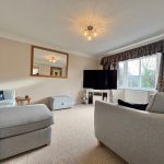 Cosy living room with modern decor.